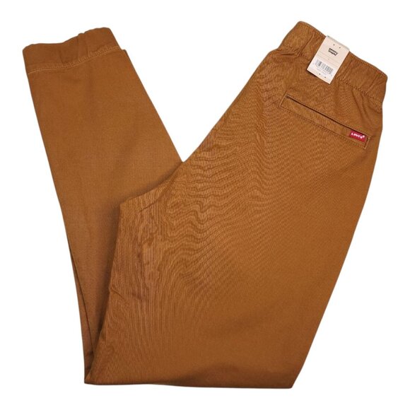 Levis XX Chino Joggers Elastic Waist Drawstring Pants Tapered Leg Mens Size S - Picture 12 of 12